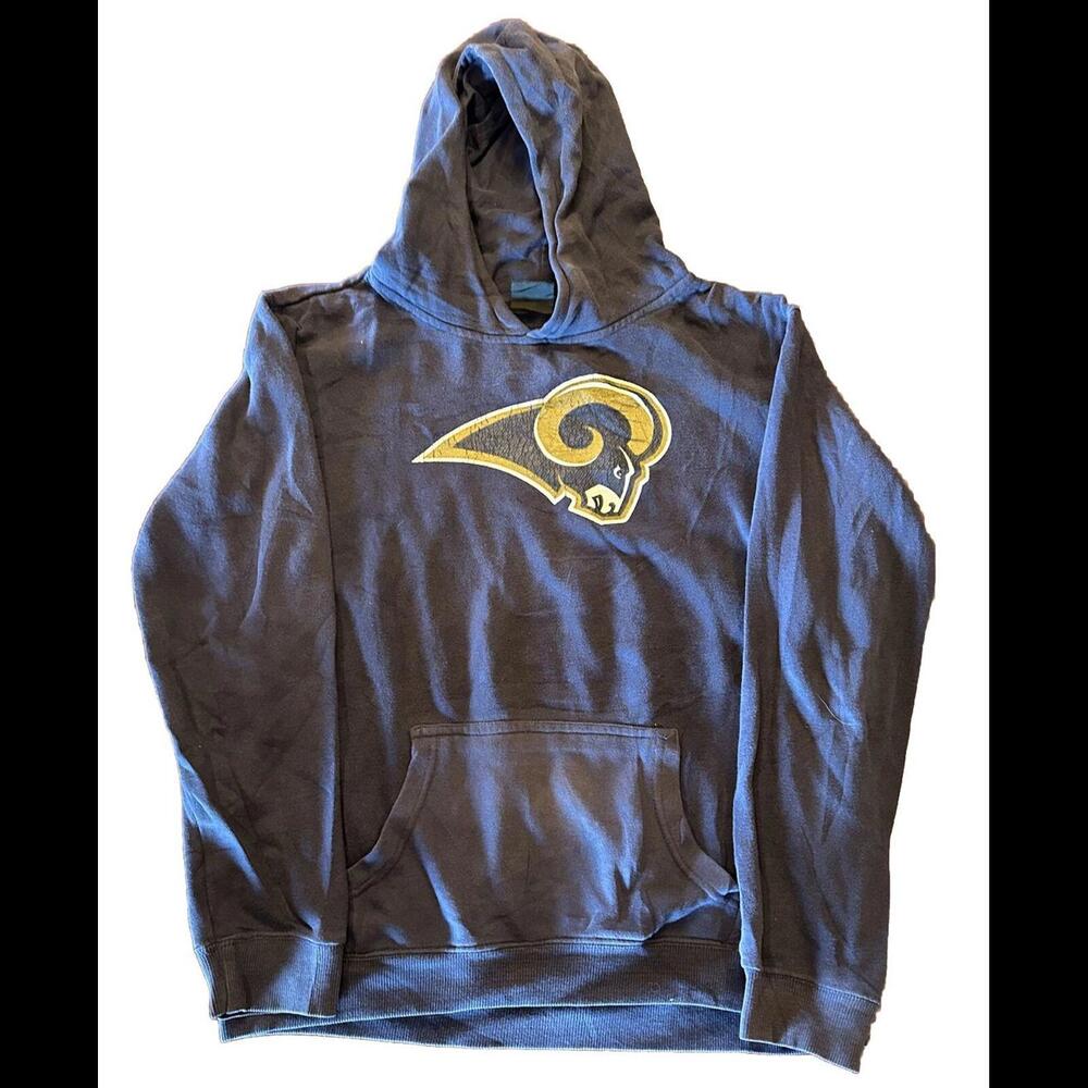 Vintage Los Angeles Rams NFL Youth Hooded Sweatshirt Size XL